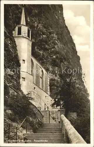 Oberstein Nahe Felsenkirche Kat. Idar Oberstein