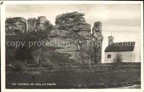 Dahn Der Hochstein mit Kapelle Kat. Dahn