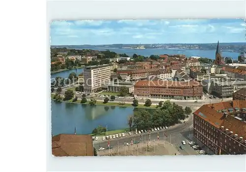 Kiel Blick auf Stadt und Hafen Kat. Kiel