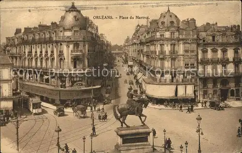 Orleans Loiret Place du Martroi Monument / Orleans /Arrond. d Orleans