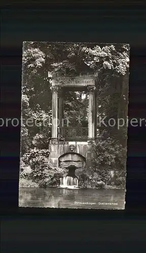 Donaueschingen Quellentempel Kat. Donaueschingen