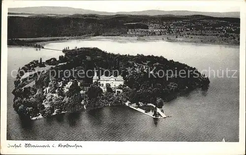 Insel Mainau Fliegeraufnahme Kat. Konstanz Bodensee