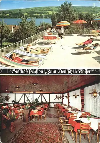 Gaienhofen Gasthaus Pension Deutscher Kaiser Kat. Gaienhofen