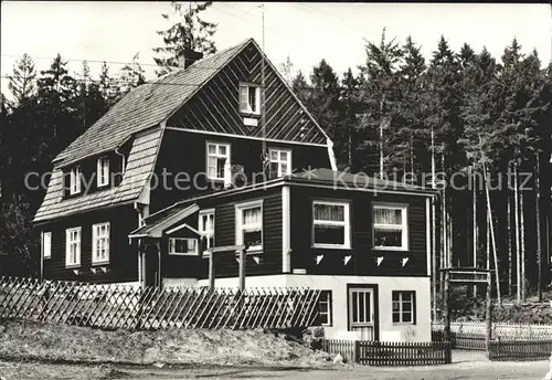 Hasselfelde Erholungsheim Haus Tannenwald Kat. Hasselfelde