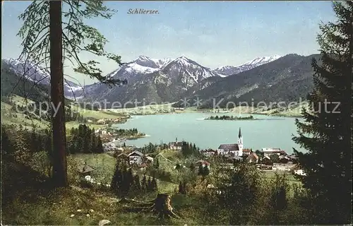 Schliersee Panorama Kat. Schliersee