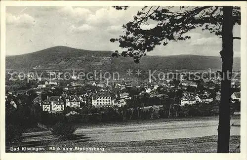 Bad Kissingen Blick vom Stationsberg Kat. Bad Kissingen