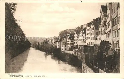 Tuebingen Neckarpartie Kat. Tuebingen