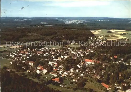 Koenigsfeld Schwarzwald Fliegeraufnahme Kat. Koenigsfeld im Schwarzwald