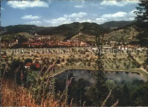 Gengenbach Totalansicht Kat. Gengenbach Schwarzwald