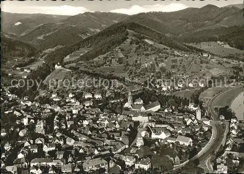 Gengenbach Fliegeraufnahme Kat. Gengenbach Schwarzwald