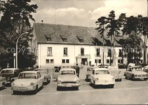 Stadtroda Mitropa Rasthof Hermsdorfer Kreuz Kat. Stadtroda