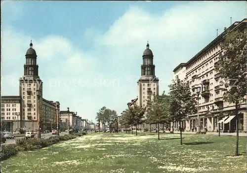 Berlin Frankfurter Tor Hauptstadt der DDR Kat. Berlin