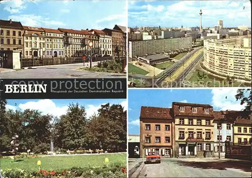 Berlin Maerkisches Ufer Zentrum Volkspark Friedrichshain Gaststaette Zur letzten Instanz Hauptstadt der DDR Kat. Berlin