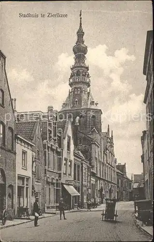 Zierikzee Stadhuis Rathaus Glockenturm Kat. Zierikzee