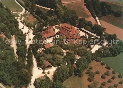 Eigeltingen Fliegeraufnahme Hotel zur Lochmuehle Kat. Eigeltingen