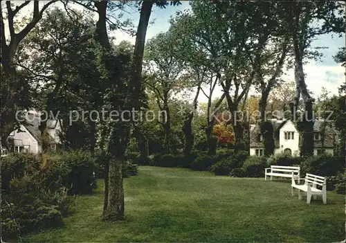 Nieblum Kurgarten groene Eck / Nieblum Insel Foehr /Nordfriesland LKR