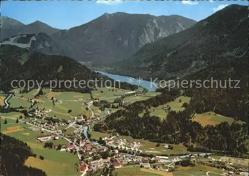 Lunz See Niederoesterreich Fliegeraufnahme Kat. Lunz am See