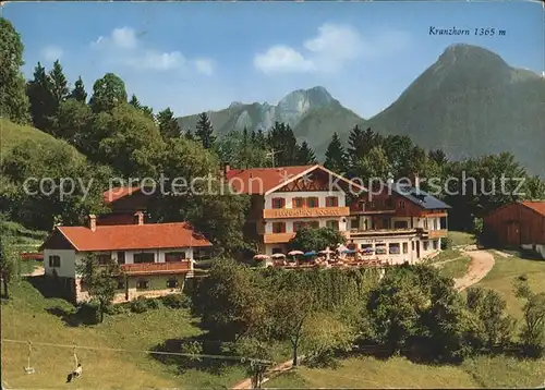 Oberaudorf Berggasthof Hocheck Kat. Oberaudorf