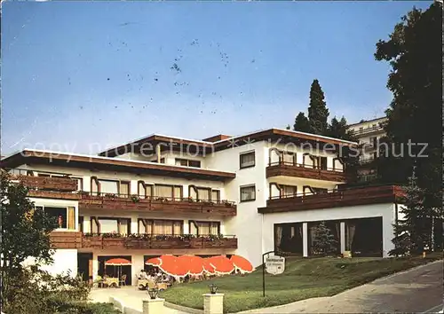Badenweiler Hotel Schwarzmatt  Kat. Badenweiler
