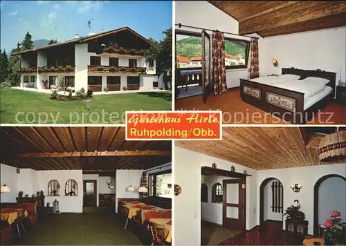 Ruhpolding Gaestehaus Hirle  Kat. Ruhpolding