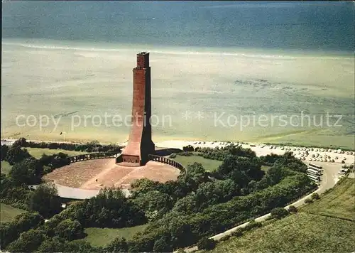 Laboe Marine Ehrenmal Fliegeraufnahme Kat. Laboe