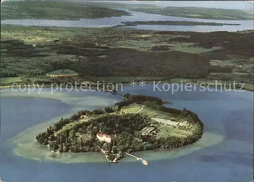 Insel Mainau Fliegeraufnahme  Kat. Konstanz Bodensee