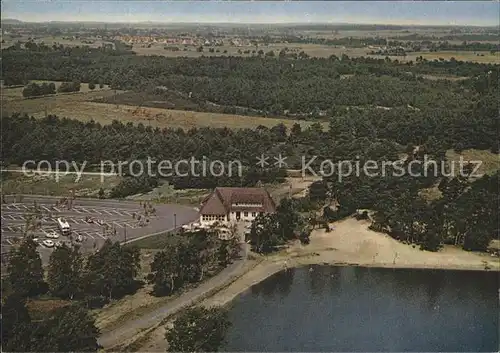 Ottersberg Bremen Rasthaus Grundbergsee Fliegeraufnahme Kat. Ottersberg