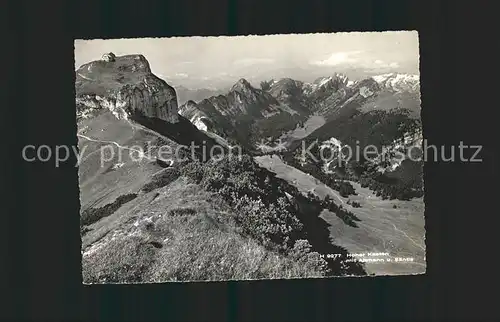 Weissbad Berggasthaus Hoher Kasten Kat. Weissbad