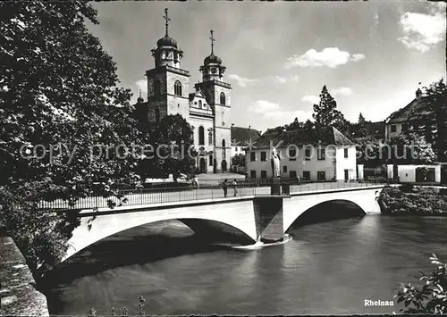 Rheinau Baden Rheinbruecke Kloster / Rheinau /Ortenaukreis LKR