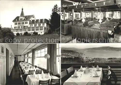 Feusisberg Hotel Schoenfels Wienerwald Restaurant Kat. Feusisberg