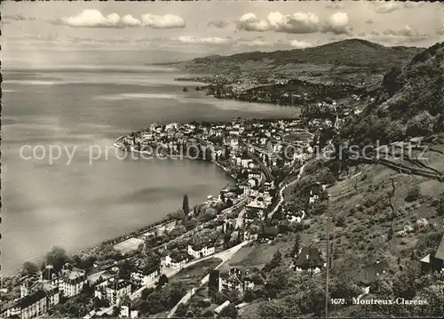 Clarens VD Panorama Lac Leman Kat. Clarens