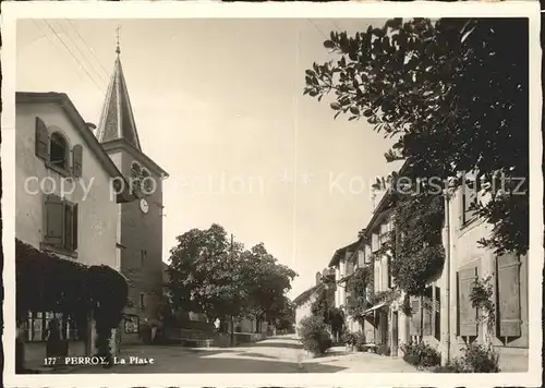 Perroy Rolle La Place Eglise Kat. Perroy