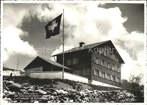 Schwyz Ski und Ferienheim des TV Oerlikon Lauenenburg Kat. Schwyz