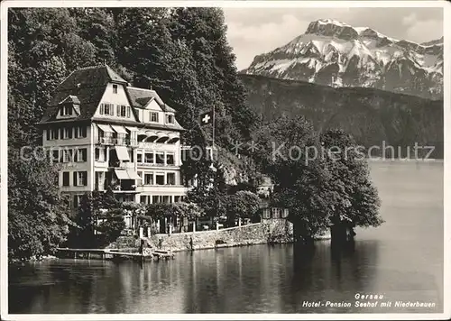 Gersau Vierwaldstaettersee Hotel-Pension Seehof Niederbauen /  /