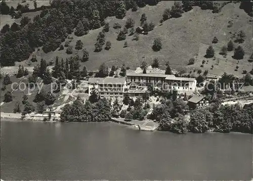 Gersau Vierwaldstaettersee Ferienheim SBHV Fliegeraufnahme /  /