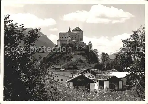 Tarasp Schloss Tarasp Kat. Tarasp