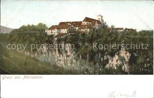 Mariastein SO Basilika Kloster Felsenwand Kat. Mariastein