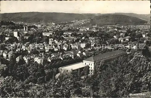 Winterthur Blick ueber die Stadt Kat. Winterthur