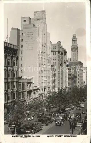 Melbourne Victoria Queen Street Kat. Melbourne