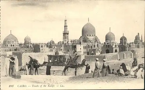 Cairo Egypt Tombs of the Kalifs Kat. Cairo