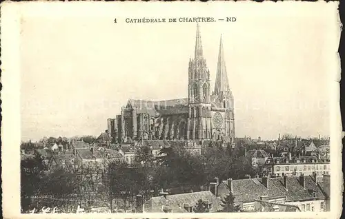 Chartres Eure et Loir Cathedrale Kat. Chartres