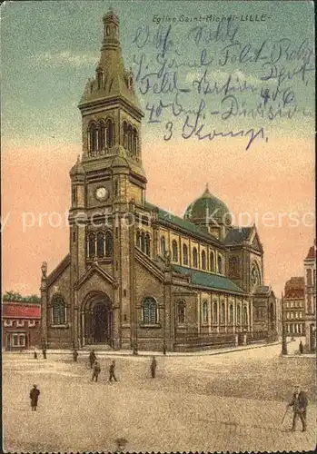 Lille Nord Eglise Saint Michel Kat. Lille