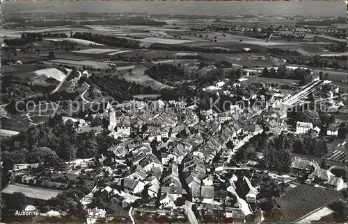 Aubonne VD Fliegeraufnahme Kat. Aubonne