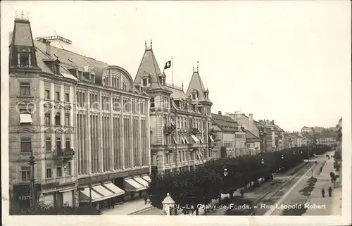 La Chaux de Fonds Rue Leopold Robert Kat. La Chaux de Fonds