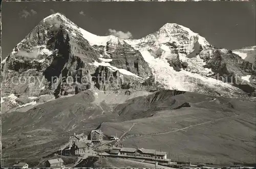 Kleine Scheidegg Wengen Eiger Moench Kat. Scheidegg Kleine