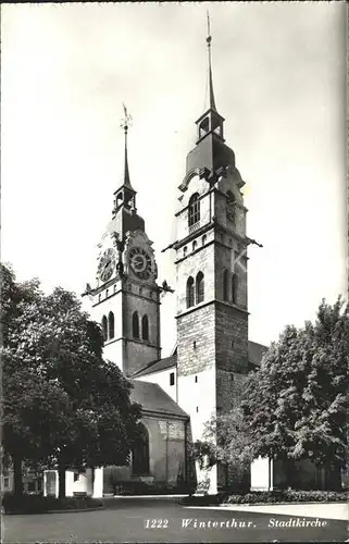 Winterthur Stadtkirche Kat. Winterthur