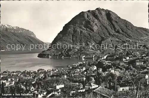 Lugano TI e San Salvatore Kat. Lugano