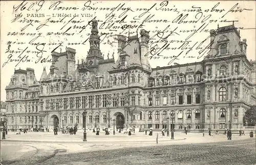 Paris Hotel de Ville Kat. Paris