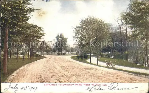 Fort Wayne Swinney Park Kat. Fort Wayne