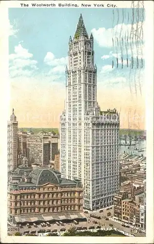 New York City Woolworth Building / New York /